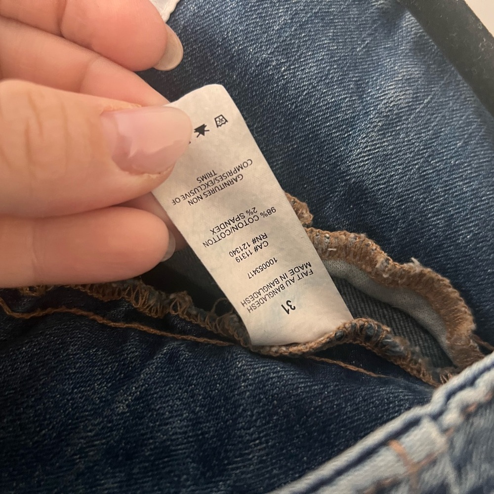 Dynamite Kendall High-Rise Tie-Waist Jeans - Picture 5 of 7